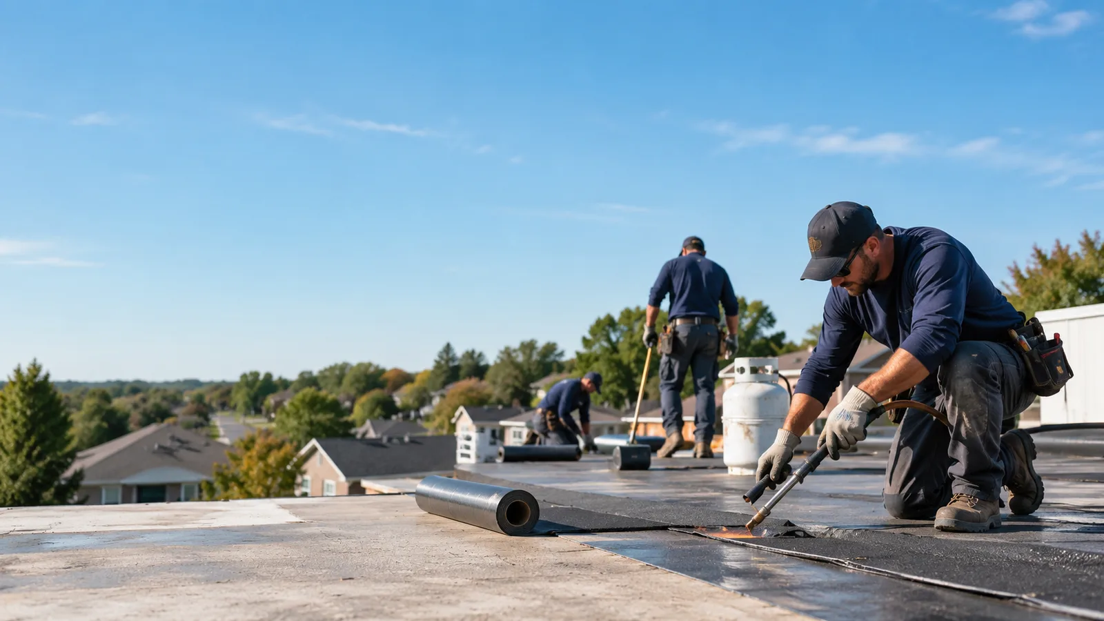 Flat Roof Leak Repair providers in Mentone, IN